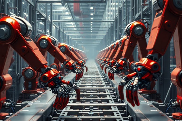 全自動(dòng)智能袋裝碼垛設(shè)備