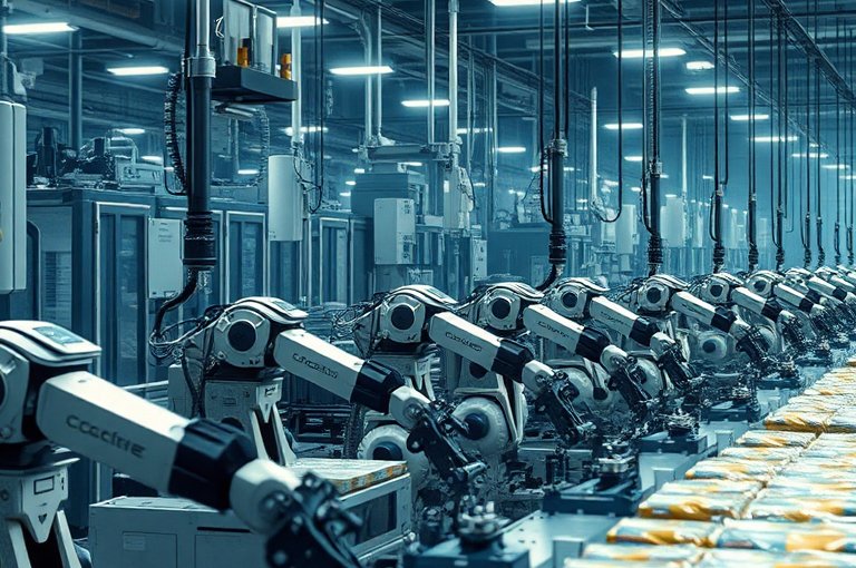 全自動化智能化包裝封包碼垛一體機