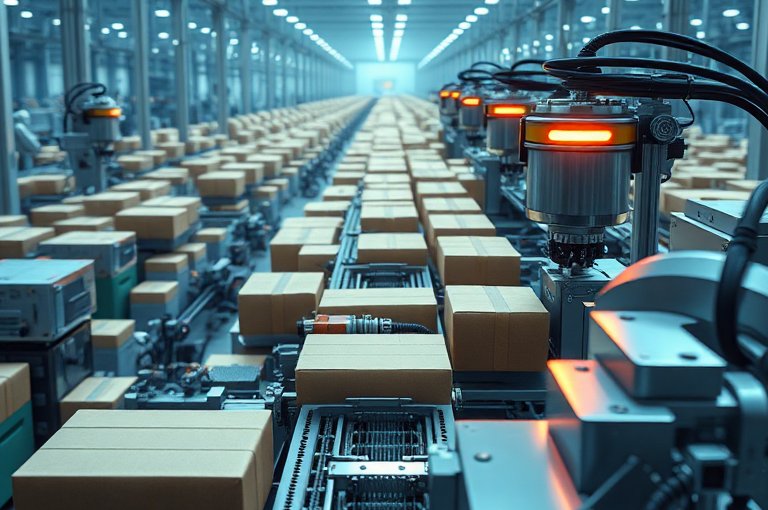 全自動(dòng)高位碼垛機(jī)